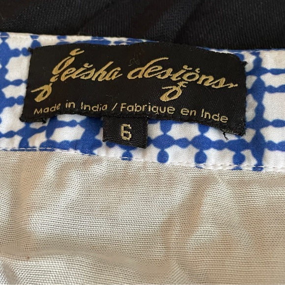 Anthropologie Geisha Designs Dawn Colorful Pleated Maxi Skirt Palm Beach Boho 6 - Picture 8 of 9